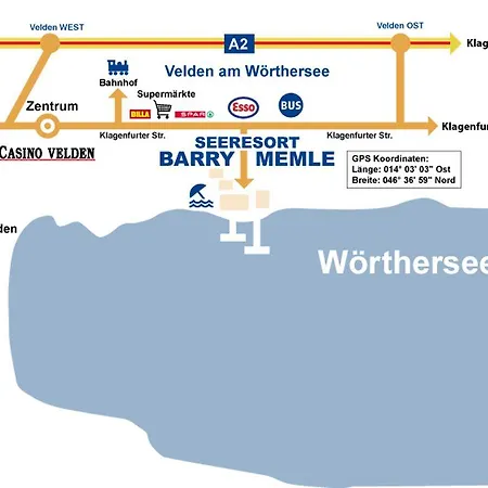 Barry Memle Directly At The 4* フェルデン・アム・ヴェルターゼー