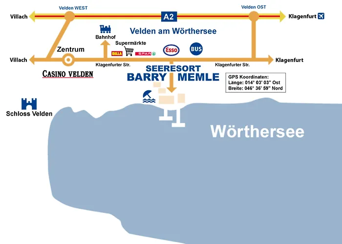 Hotel Barry Memle Directly At The Velden am Woerthersee
